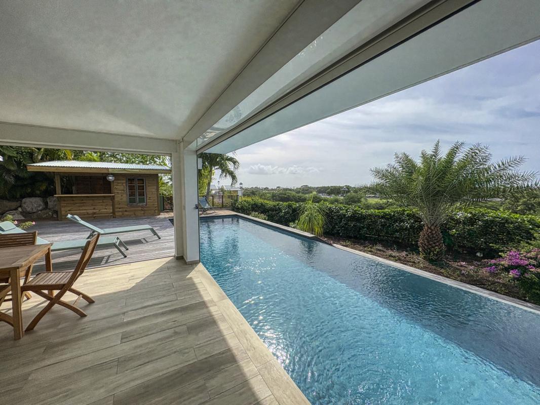 6.Location villa piscine Saint François Guadeloupe_Piscine